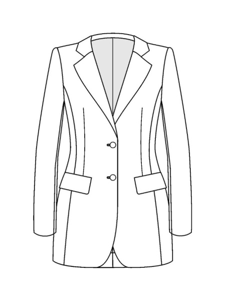 Выкройка: Жакет "Гелениум"