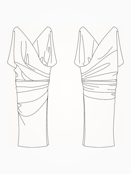 Выкройка: Платье "Эмилия"